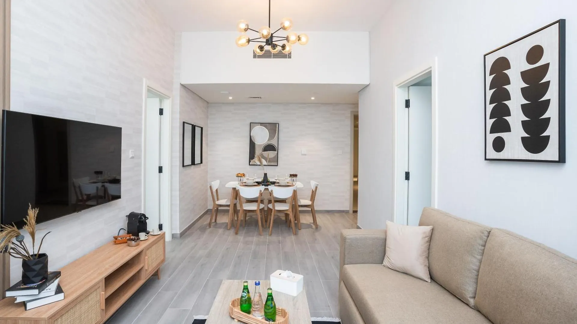 Cozy 1Br Midtown 20 Mins To Mall Of Emirates By Vibel 두바이